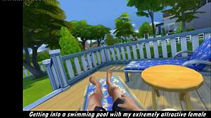 i'm the cougar stalkin' my prey in sims 4 chapter one