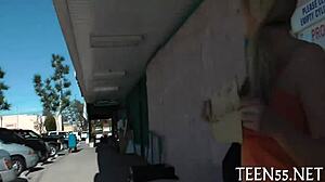 Tiny teens sucking huge cocks! 😍