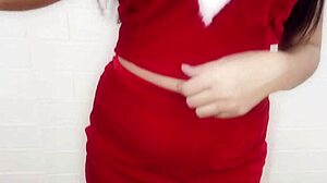 Naughty Bitch Santa Gets Bent Over For Doggy Fuck