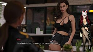 Steps Of Debauchery 50 - Naked Girl In Cafe