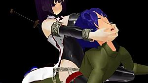 Girl B Hero Hentai Scenes Part 1