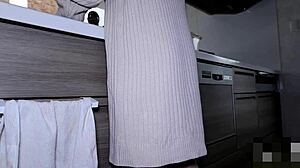 Asian Milf with Shaved Pussy Gets Creampie from Affair Partner in Amateur Homemade Sex