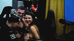 ruan and everton suck natasha's tits good 😘