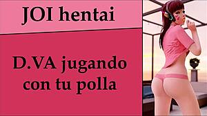 d va wants to play with your polla joi in espa�ol, but i cant wait