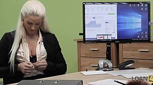 Loan4k - Blonde Passes Special Casting for Credit