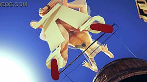 Hentai Uncensored 3D Kitty Boobjob and Creampie in Asian Anime Game