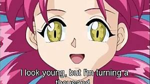 Bdsm anime with teen character in rough scene