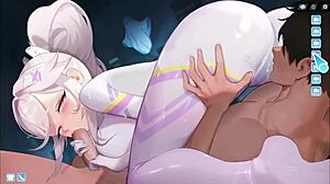 Hey cutie, you're getting fucked in this hentai game with creampie riding and missionary, wanna play?