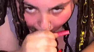 Gakworld fucks my face hard in POV with that monster cock