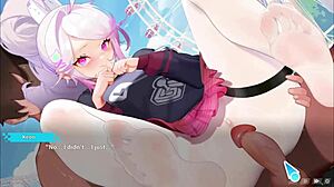 Hey cutie, you're getting fucked in this hentai game with creampie riding and missionary, wanna play?