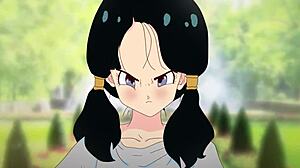 Hey, check this wild Dragon Ball hentai with Bulma and Videl action!