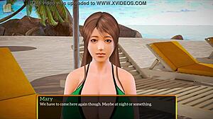 Teen With Big Ass Plays Game In My New Family