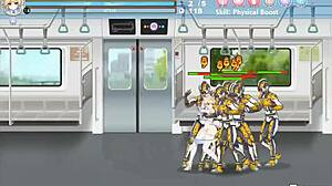 hentai game features magical angel fairy princess in erotic scene