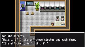 Woman gives blowjob to man for videogame prize in this hentai creampie scene with big cock outdoor public fetish