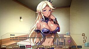 hey, want to see these namaiki dark elf sisters get creampie in hentai game action with big tits masturbation?