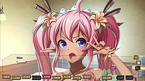 hey, want to see these namaiki dark elf sisters get creampie in hentai game action with big tits masturbation?