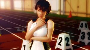 uhh rena senpai got me hooked with my baton... ya know?