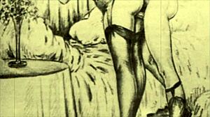 Amazing Vintage Cartoon Illustration From The Past!