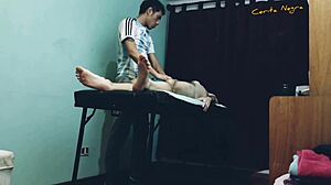 Gay Amateur Receives Emotional Blowjob During Happy Ending Massage Session