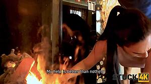 Stuck4k erotic novel turns into reality when man starts fucking girl bent over