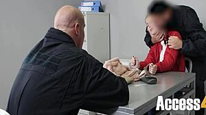 Teen Cindy Shine Caught by Fake Cops