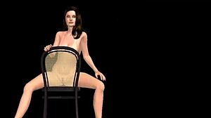 3D Cartoon Girl Gives Sexy Poses In Hentai Anime Positions