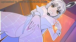 Noir says, come to my bedtime, want to see uncensored hentai?