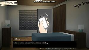 Pregnant wife gets dominated by old father-in-law in hentai cuckold anime scene