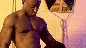 Ebony Submissive Muscular White Ass Claimed By Dominant Black Hunk In Interracial Big Black Cock Action