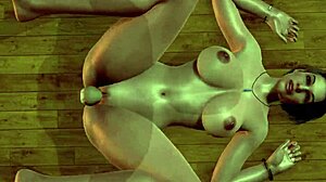 busty jill valentine in 3d sex scene