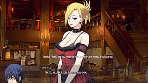 this hentai scene from dungeon of regalias is awesome, character 9 with subtitles