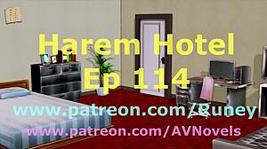 harem hotel game hentai anime episode 114
