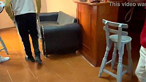 Mexican heterosexual gets paid to assfuck homosexual with blowjob and machine in raw anal action