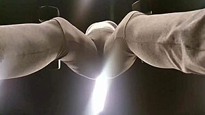 Did you see the young wife getting creampied after workout?