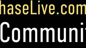 Charlee Chase and Chichi Medina give a double blowjob in pov