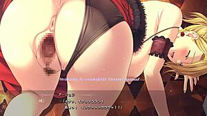 this hentai scene from dungeon of regalias is awesome, character 9 with subtitles