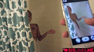 stepbro ravaging fuck holly hendrix tight pussy with big cock hardcore blowjob natural tits