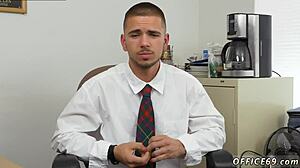 Old Gay Intern Gets Fucked Hard in Tech Office Gallery Scene