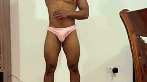 the lingerie casting turned hardcore when the curious hetero teen got assfucked by a black monster cock in bdsm style