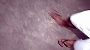 Married Fanny Shows Off Without Panties In Public