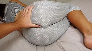 Milf Shares Bed with Neighbor for Wet Pov Action While Husband’s Away