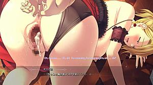 this hentai scene from dungeon of regalias is awesome, character 9 with subtitles