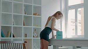 Alexis Crystal, why masturbate in fitting room with panties?