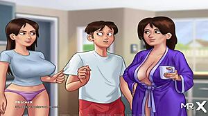 Summertimesaga - Huge Cucumber Slides Inside Deep! E2 14