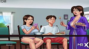 Summertimesaga - Huge Cucumber Slides Inside Deep! E2 14