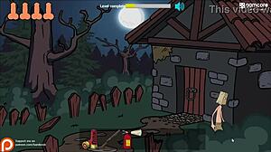 Fuckerman flash game featuring suggestive hentai scenes