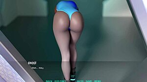 Name88s Triangle 13 - Busty Gym Girl Teases with Her Curves