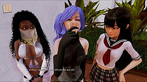 In the harem hotel game, players explore various scenarios in room 171