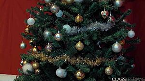 she moans loudly as her lesbian friend fucks her with sex toy during teen massage on wet pussy.