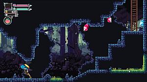 Pixel Hentai Flip Witch Gets Femdom Creampie in Forest!